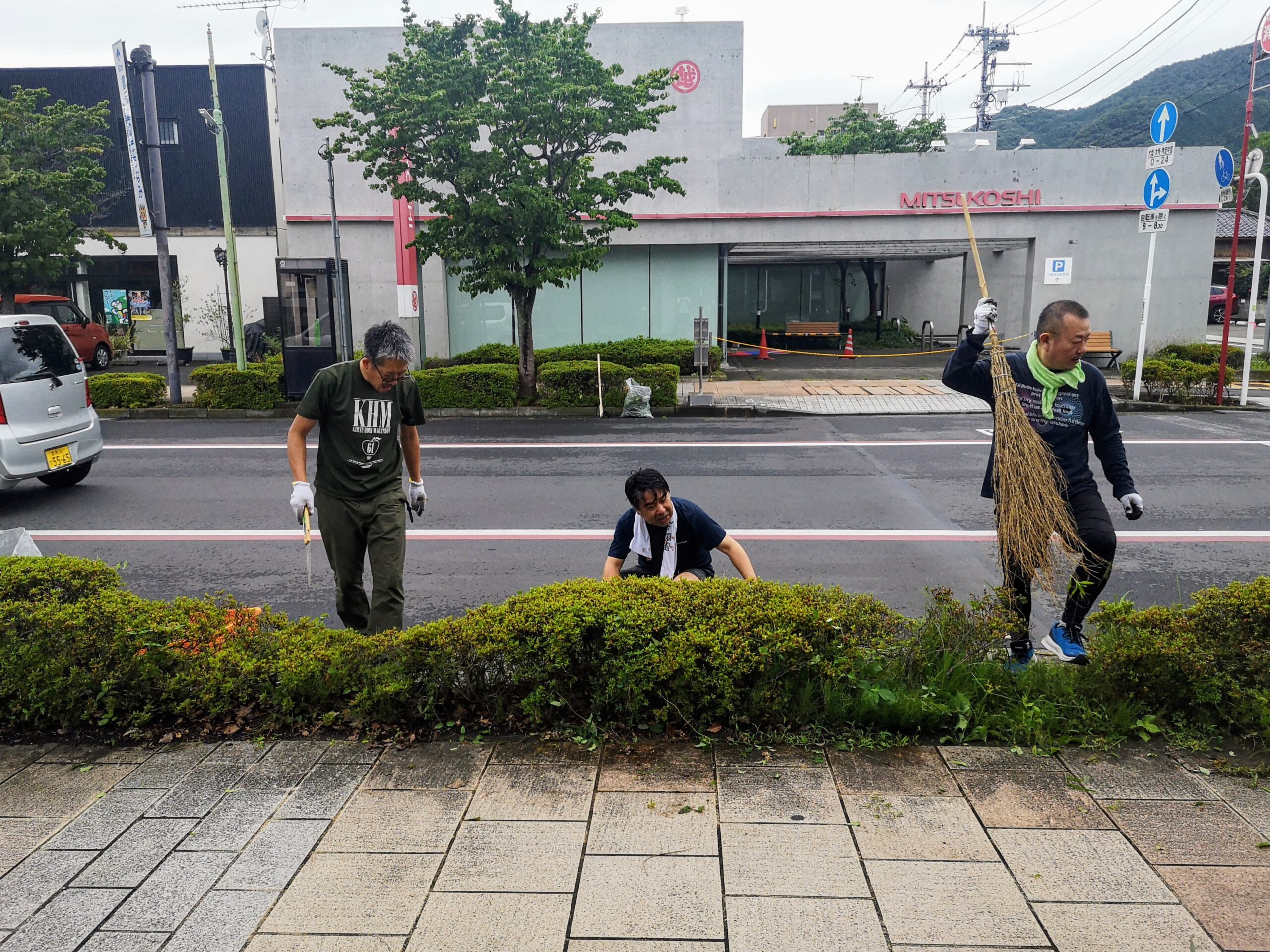 住民による清掃・合意形成活動